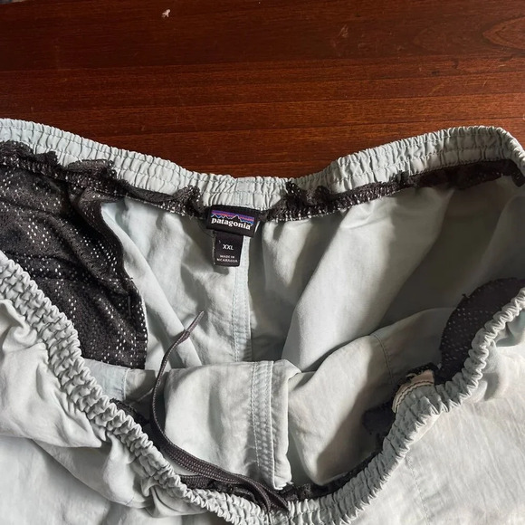 Patagonia Men's Short Size XXL Gray Baggies Gym Casual Outdoor Hiking - Picture 8 of 13